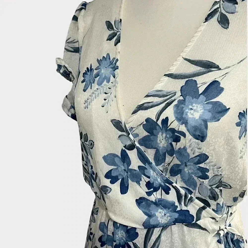 Allison & Kelly faux wrap dress size L NWT - Picture 9 of 14